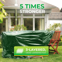 Load image into Gallery viewer, <span><b>Rainexo 90 GSM Tarp "STRONG"</b></span><br/>Green, Waterproof, UV-resistant, Frostproof