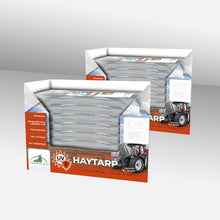 Load image into Gallery viewer, <span><b>Rainexo 150 GSM HayTarp "HEAVY DUTY"</b></span><br/>Silver, Waterproof, UV-resistant, Frostproof
